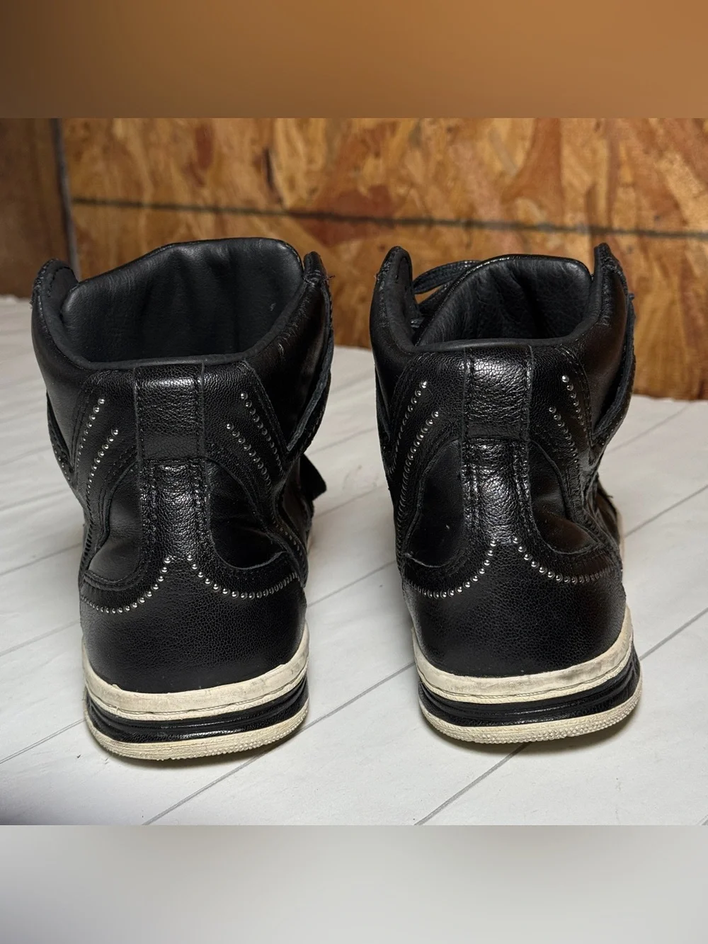 Converse x John Varvatos Weapon Mid Sneakers Studded Streetwear Unisex‎ Womens 8